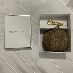 Michael Kors Fur keychain